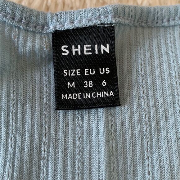 SHEIN blue nightgown with ribbon size: Medium - Picture 8 of 16